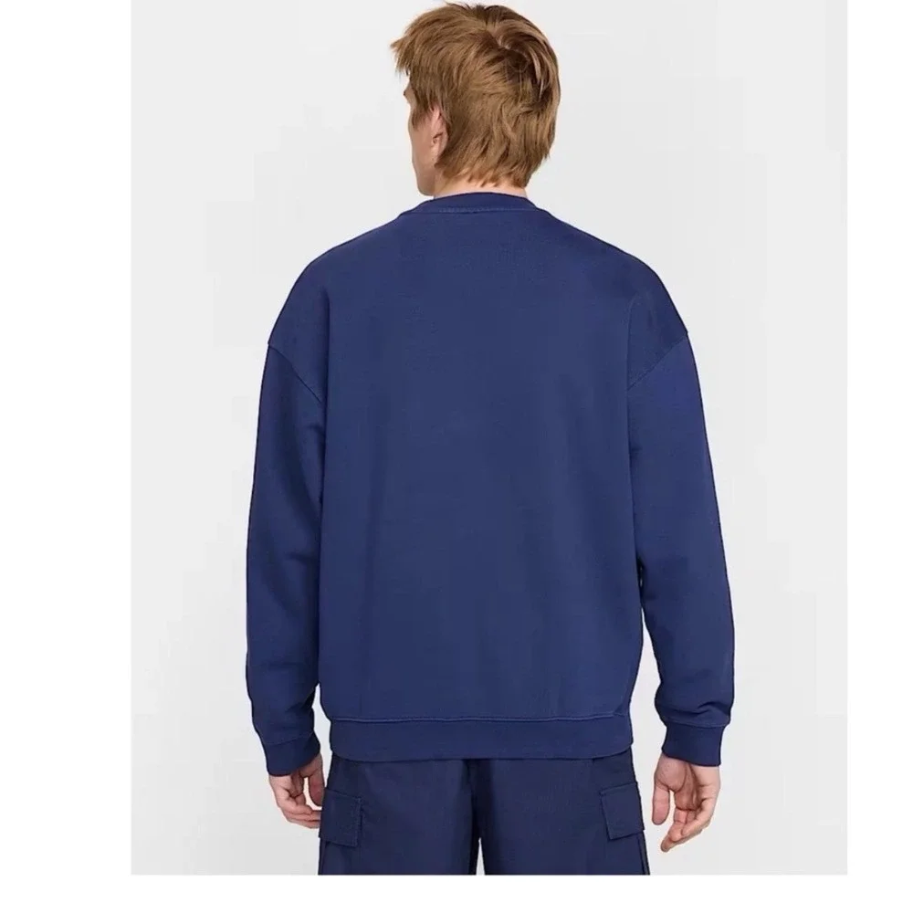Nike Men's London Air‎ Crewneck Sweatshirt Blue Size M Women's L Cotton